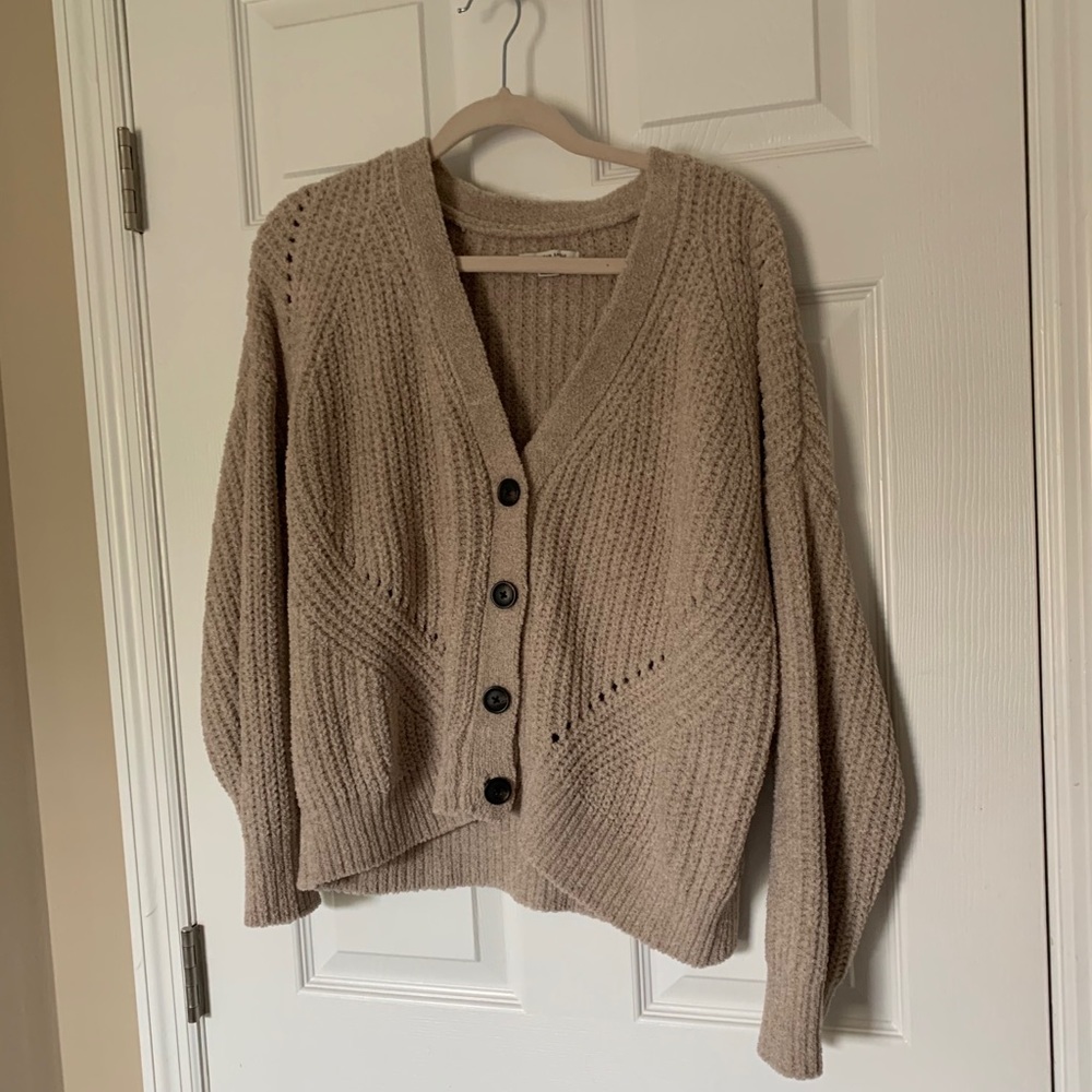 American Eagle Cropped Cardigan